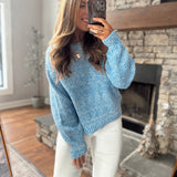 Blue Linea Sweater