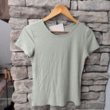 Sage Tracie Textured Tee