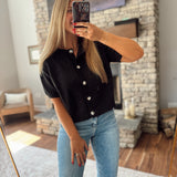 Black Evania Cardigan