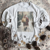 Vintage Santa Scene IN STOCK