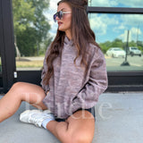 BIRDIE Hoodie in Smoked Oak Camo