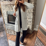 Heather Gray Lounge Lady Cardigan