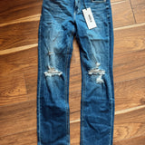 Mica Medium MR Straight Leg Denim
