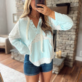 Sky Emerson Floral Long Sleeve