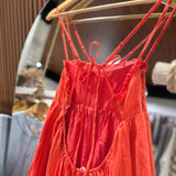 Papaya Caught Your Eye Maxi Dress