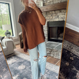 Rust Coley Sweater Top