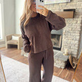 Dark Brown & Blue Roxcee Top