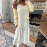 Floral Lace Evermore Midi Dress
