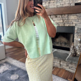 Mint Madison Cape Sweater