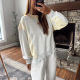 Heather Gray Sunny Side Sweatshirt