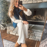 Tan Brigham Platform Slippers