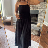 Black Abilene Maxi Dress