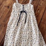 Blue Cherry Lace Front Detail Dress