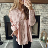 Bre Rose Collared Button Up