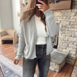 Slate Every Day Pocket Cardigan