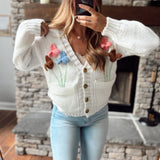 Off White Secret Garden Cardigan