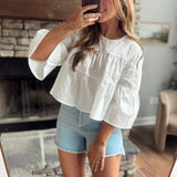 Off White Azalea Blouse