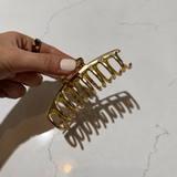 Gold Metal Claw Clip