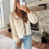 Cream Rylan Blouse
