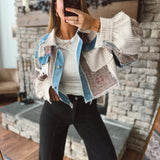 Oatmeal Paisley Remix Jacket