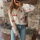 Ivory Tied with Love Top