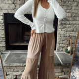 POL Milk Chocolate Soft Textured Pant