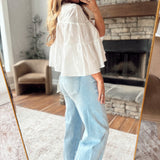 Risen Light Slouchy Barrel Jeans