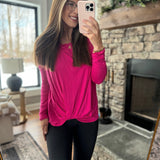 Gabbie Fuchsia Knot Basic
