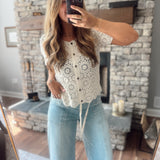 Natural Wildkind Crochet Top