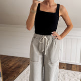 Black Simple Things Pants