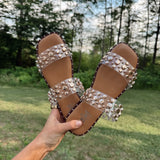 Magnet Clear Sandals