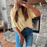 Yellow Reno Sweater Tee