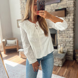 Off White Love Notes Blouse