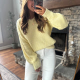 Dusty Lemon Linea Sweater