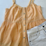 Sunlight Lace Trim Swiss Dot Tank