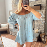 Denim Dorian Romper