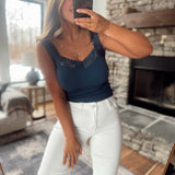 Navy Aniak Tank Top