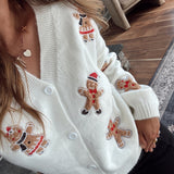 The Gingerbread Patch Cardigan