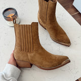 Tan Radly Booties