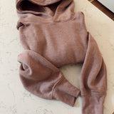 Rose Taupe Burnout Bliss Hoodie