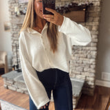 Snow Piper Knit Cardigan