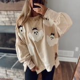 Cordy The Friendly Ghost Oversized Sweatshirt