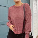 Candace Rose Shimmer Crop Sweater