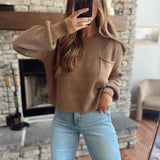 Camel Everyday Ease Sweater