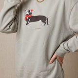 Merry Little Weenie Dog Sweatshirt