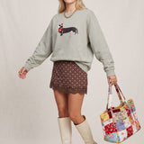 Merry Little Weenie Dog Sweatshirt