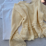The Daisy Scallop Sweater