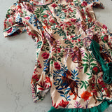 Jungle Oasis Ruffle Pajama Set