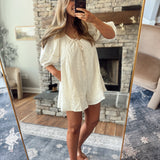 Cream Avignon Romper