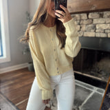 Light Yellow Libby Cardigan